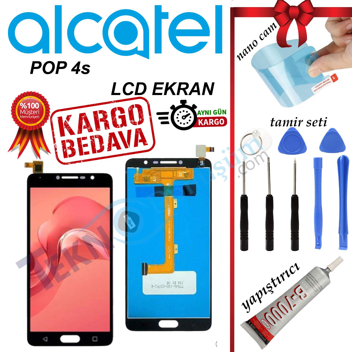 ALCATEL POP 4S LCD DOKUNMATİK EKRAN